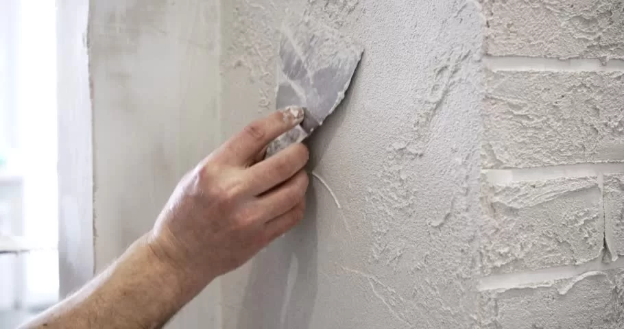 Устройство декоративного покрытия стены, своими руками